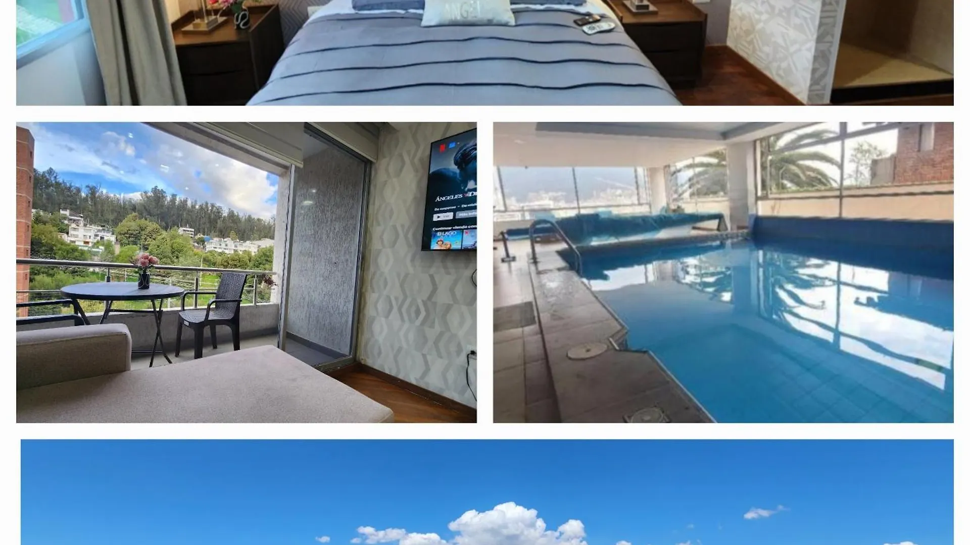 Excelente Vista Panoramica,Piscina,Sauna,Seguridad 24H,Acojedor,Confortable,Excellent Panoramic View, Swimming Pool, Private Security 24H Comfortable And Cozy Quito Ecuador